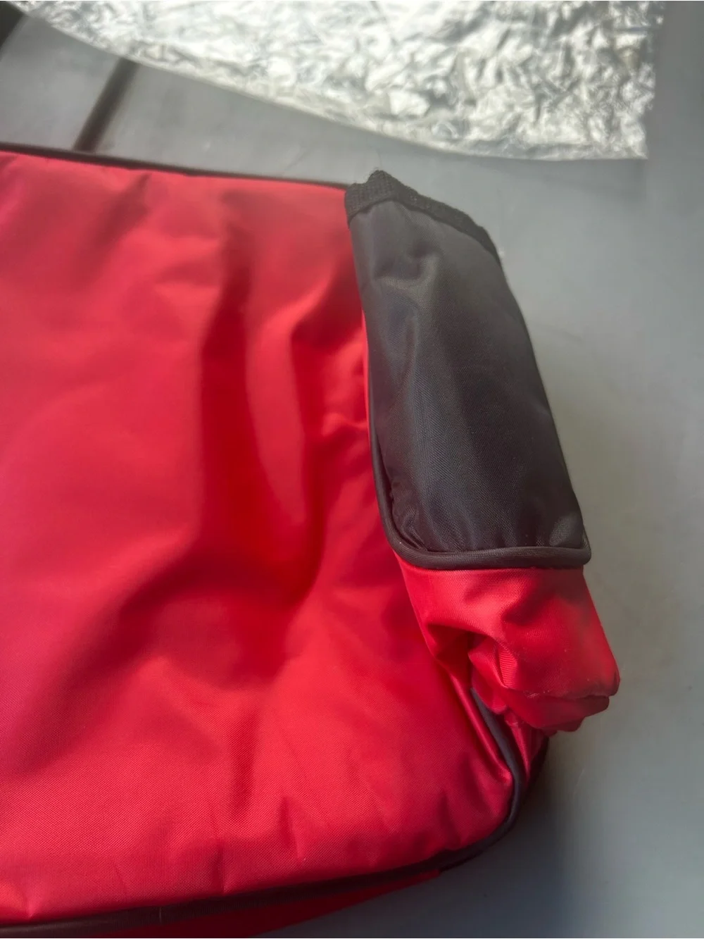 Red Insulated Lunch Tote, from Saratoga